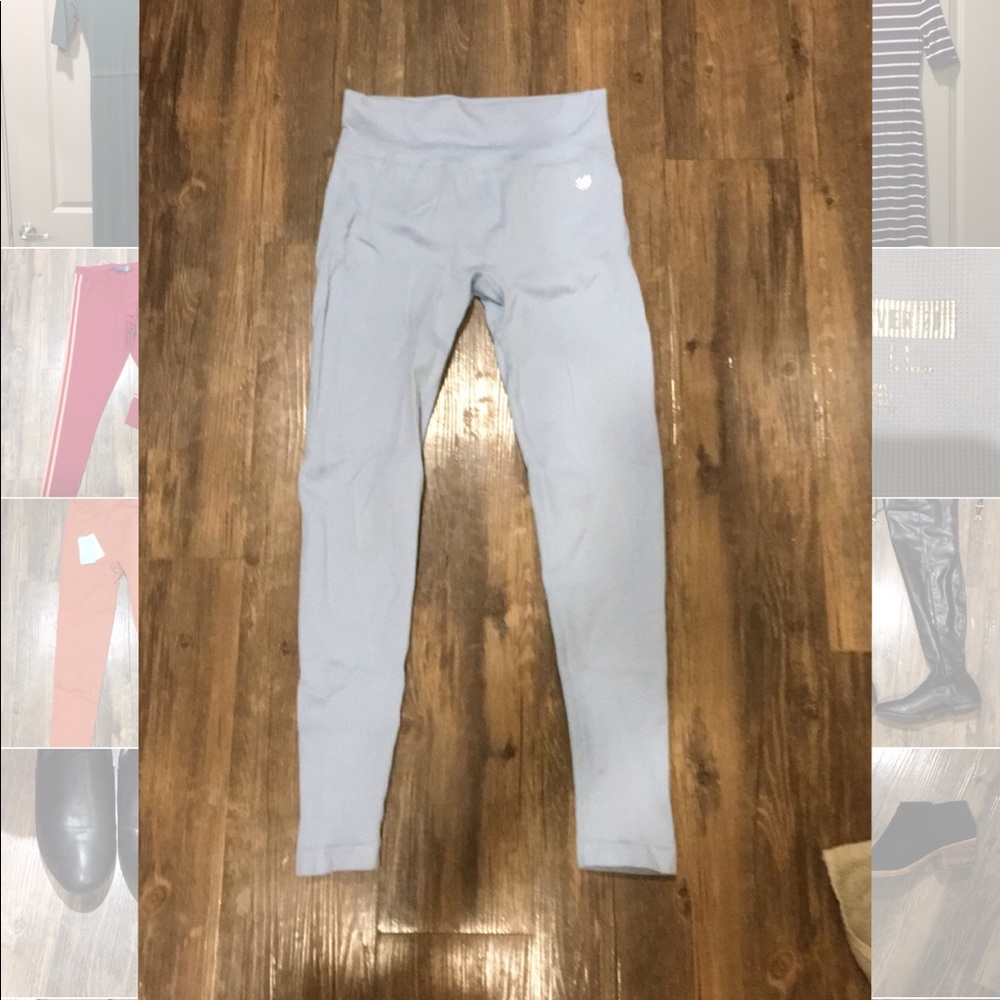 Baby Blue Workout Leggings
